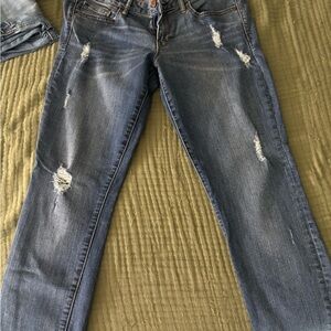 Gap Always Skinny Jeans with Distressed Details